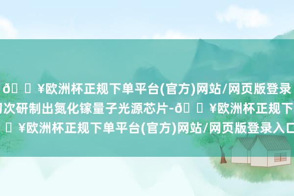 🔥欧洲杯正规下单平台(官方)网站/网页版登录入口/手机版在海外上初次研制出氮化镓量子光源芯片-🔥欧洲杯正规下单平台(官方)网站/网页版登录入口/手机版