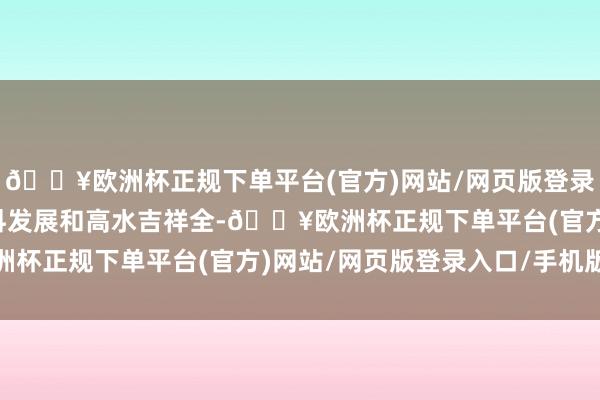 🔥欧洲杯正规下单平台(官方)网站/网页版登录入口/手机版统筹高质料发展和高水吉祥全-🔥欧洲杯正规下单平台(官方)网站/网页版登录入口/手机版